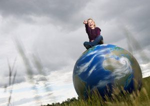 girl-globe-earth-field-future