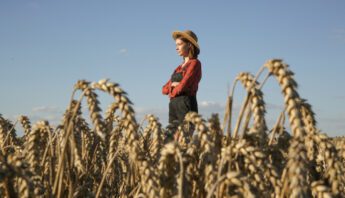 woman farmer in field