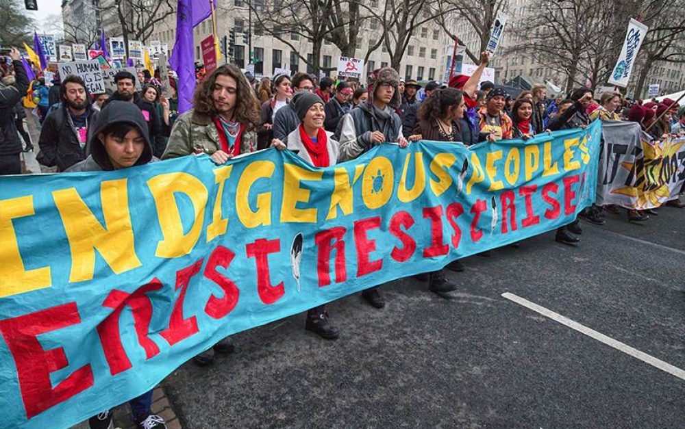 Indigenous-protest