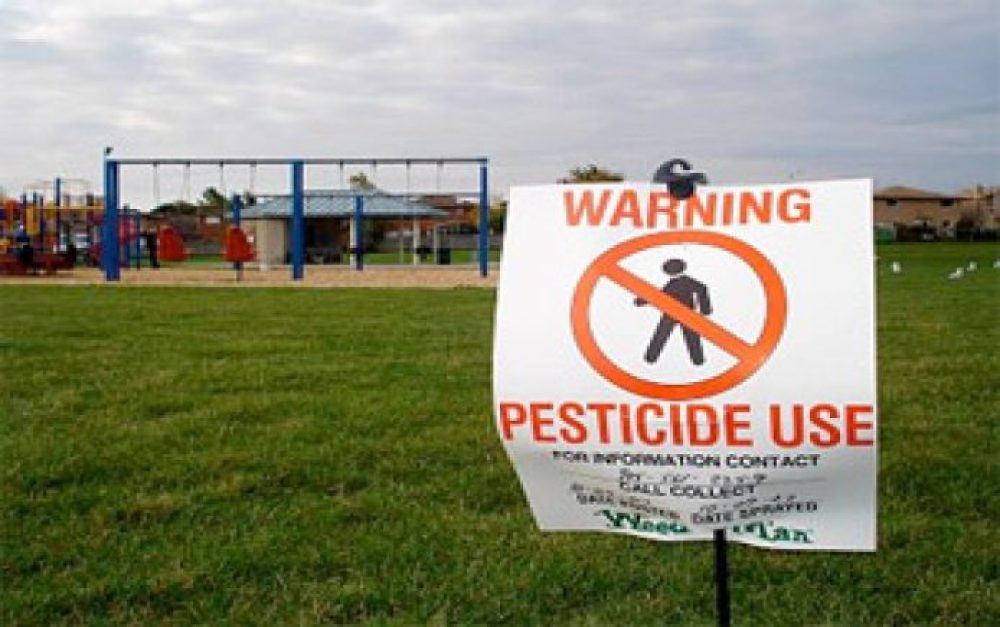 pesticide-sign